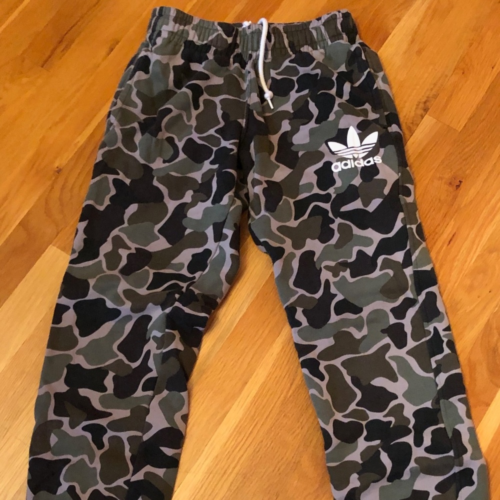ADIDAS ORIGINALS camouflage JOGGER SWEATPANT SMALL